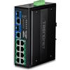 Trendnet TI-BG108 switch di rete Gigabit Ethernet (10/100/1000) Supporto Power over (PoE) Nero [TI-BG108]