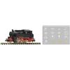 FLEISCHMANN BR 80 locomotiva a vapore tre assi con 16 targhe Scala N 1/160