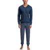 CALIDA Relax Streamline Set di Pigiama, Lago Glacier, 46-48 Uomo