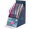 Schneider Penna a sfera a scatto Schneider Slider Rave colori assortiti - punta 1,4 mm - fusto colori assortiti (conf. 30)