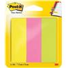 Post-It Segnapagina Post-It Notes Markers colori assortiti - 100 fogli - 25x76 mm (conf. 3)