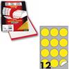 Markin Etichette multiuso gialle Markin R310 - Ø 60 mm - 1200 etichette