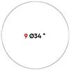 Markin Etichette permanenti Markin Copiatabu Ø 34 mm - bianco - conf. 10 pzblister da 10 ff A4 - X11009 - F01771