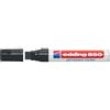 Edding Marcatore permanente Edding 850 nero punta a scalpello 5-16 mm