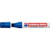 Edding Marcatore permanente Edding 850 blu punta a scalpello 5-16 mm