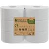 Papernet Carta igienica MiniJumbo - 2 veli - 15 gr - goffratura mini - 557 strappi - Papernet conf. 6 pz - G00264