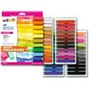 CWR Gessi quadrati policromi CWR 48 colori assortiti MY/MCP48 conf. 48 pz - F01705