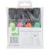 Q-Connect Evidenziatore Q-Connect 2-5 mm 4 colori astuccio da 4 colori - KF16041 - P00252 - D10182