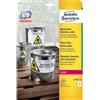 Avery Etichette in poliestere bianche Avery L4715 - 99,1 x 67,7 mm - 160 etichette