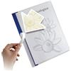 Sei Rota Cartelline A4 con clip in plastica Sei Rota Poli 200 blu (conf. 10)