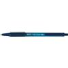 Bic Penna a sfera a scatto Bic Soft Feel Clic blu - punta 1 mm - fusto blu (conf. 12)