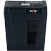 Rexel Distruggidocumenti a frammenti P-4 Secure X8 Rexel nero - 8 fogli (manuale) - 14 lt - 4,8 m/min
