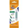 Bic Ricarica refill verde penna cancellabile Bic Gelocity Illusion - tratto 0,7 mm (conf. 3)