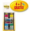 Post-It Segnapagina Post-It 680 + Mini 684 colori assortiti - 248 fogli