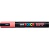 Uni Posca Marcatore a tempera Posca Uni-Ball punta tonda 1,8-2,5 mm rosa corallo M PC5M RACO - F02164