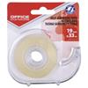 Office Products Nastro adesivo 19 mm x 33 m con dispenser Office Products trasparente lucido - 18221931-90 - F03045