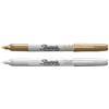 Sharpie Marcatore permanente Sharpie Metal colore argento punta tonda 3 mm
