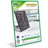Lebez Portadepliant con base a L - A4 - 21x30 cm - Lebez - D06308