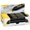 Tratto Evidenziatore Tratto Video Pastel giallo - tratto 1-5 mm (conf. 12)