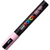 Uni Posca Marcatore a base d'acqua Uni Posca PC5M - punta media da 1,8 a 2,5 mm - rosa chiaro - Uni Mitsubishi - Z17076