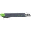 Q-Connect Cutter taglierino con blocco a scatto Q-Connect in metallo nero - lama 18 mm