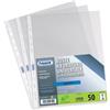 Favorit Buste forate trasparenti A4 Favorit Linear medio spessore - liscia 22x30 cm (conf. 50)
