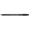 Bic Penna a sfera con cappuccio Bic Cristal nera - punta 0,7 mm - fusto trasparente (conf. 20)