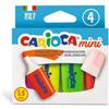 Carioca Mini evidenziatori Carioca conf. da 4 colori assortiti fluo 42868 conf. 4 pz - F02702