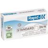 Rapid Punti 24/6 per cucitrici Rapid Standard - 1000 punti (conf. 20)