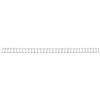 GBC Spirali metalliche a 34 anelli GBC WireBind 14 mm a4 argento - R01657