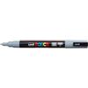 Uni Posca Marcatore a tempera Posca Uni-Ball punta tonda 0,9-1,3 mm grigio M PC3M GR - F02207