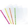 Favorit Buste forate colori assortiti A4 Favorit Neon alto spessore - liscia 22x30 cm (conf. 10)