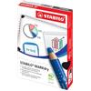 Stabilo Matitone colorato per lavagne e blocchi Stabilo MARKdry con mina XXL blu 648/41 - F06039