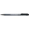 Pilot Penna a sfera a scatto Pilot BP-S Matic nera - punta 0,7 mm - fusto trasparente (conf. 12)