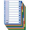 Esselte Divisori neutro per raccoglitori A4 Esselte colori assortiti in PPL - 6 schede