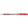 Pilot Penna a sfera a scatto Pilot BP-S Matic rossa - punta 0,7 mm - fusto trasparente (conf. 12)