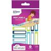 Avery Etichette per penne e matite Avery 50x10 mm - blu/verde - conf. 30 pz - RESMI30G-UK - F06806