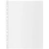 Esselte Buste forate trasparenti A4 Esselte Office Riciclate medio spessore - ruvida 22x30 cm (conf. 50)