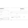Flex Blocco ricevute generiche Flex - 2 copie ricalcanti - 10x16,8 cm - 50 fogli