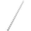 GBC Dorsi plastici a 21 anelli GBC CombBind 10 mm a4 bianco - 4028195 - 334692