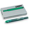 Lamy Cartucce ricambio Lamy T10 in conf. 5 pzcolore inchiostro verde 1211478 - F05115