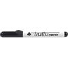 Tratto Marcatore punta tonda per lavagna Tratto Memo nero - tratto 2,5 mm (conf. 12)