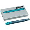 Lamy Cartucce ricambio Lamy T10 in conf. 5 pzcolore inchiostro turchese 1202741 - F05114