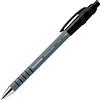 Paper Mate Penna a sfera a scatto Paper Mate FlexGrip Ultra Recycled nera - punta 1 mm - fusto grigio (conf. 12)
