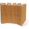 Euro-cart Scatola archivio progetti A4 avana Euro-cart Ecologica 35x25 cm - dorso 4 cm (conf. 5)