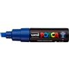 Uni Posca Marcatore a tempera POSCA Uni-Ball punta a scalpello 8 mm blu - R00388