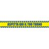 Markin Adesivo segnaletico calpestabile Markin "Aspetta qui il tuo turno" in PVC - R06437
