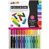 CWR Gessi quadrati policromi CWR 24 colori assortiti MY/MCP24 conf. 24 pz - F01704