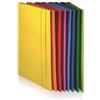Brefiocart Cartelline 3 lembi con elastico in cartone plastificato verde chiaro Brefiocart Classic - 25x35 cm (conf. 10)