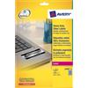 Avery Etichette in poliestere colore argento Avery L6008 - 25,4 x 10 mm - 3780 etichette